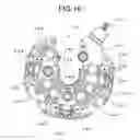 Fig. 08 - Cooling system of electric rotating machine for vehicles