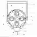 Fig. 01 - Rotary spindle head with gear reducer