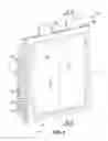 Fig. 02 - Prismatic battery cell with integrated cooling passages and assembly frame