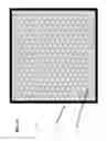 Fig. 12 - Truncated pyramid structures for see-through solar cells