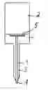 Fig. 01 - Lancet having capillary channel and sterile protection element and method for producing such a lancet