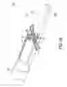 Fig. 15 - Electrosurgical instrument with separate closure and cutting members