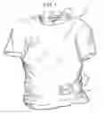 Fig. 02 - APPAREL ARTICLE WITH INTEGRAL PRE-WORN DESIGN ELEMENTS