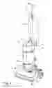 Fig. 02 - Vacuum cleaner with latch mechanism