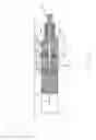 Fig. 02 - Hydraulic booster vented input rod with poppet
