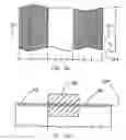 Fig. 15 - Substrate and collector grid structures for integrated series connected photovoltaic arrays and process of manufacture of such arrays