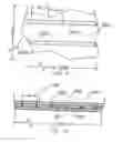 Fig. 42 - Substrate and collector grid structures for integrated series connected photovoltaic arrays and process of manufacture of such arrays