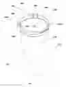 Fig. 02 - Container with an integral lid retained onto the top of the sidewall of the container by a living hinge, the container used to retain liquids