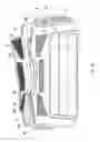Fig. 15 - Carrier system having a front and back part and means for fastening to a human torso