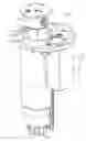 Fig. 01 - Irrigation sprinkler with debris flushing perforated riser