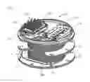 Fig. 12 - Cable spool assembly