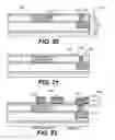 Fig. 10 - Horizontal coplanar switches and methods of manufacture