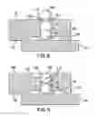 Fig. 06 - Packaged device with an image sensor aligned to a faceplate using fiducial marks and connection bodies registered thereto