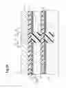 Fig. 35 - Laminated semiconductor wafer, laminated chip package and method of manufacturing the same