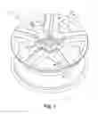 Fig. 02 - System for wheel cladding affixment