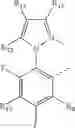 Fig. 09 - Phenyl and fluorenyl substituted phenyl-pyrazole complexes of Ir