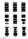 Fig. 09 - Multilevel and space-filling ground-planes for miniature and multiband antennas