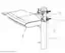Fig. 01 - Antenna device whose vertical and horizontal positions can be adjusted