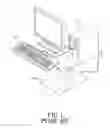 Fig. 02 - Keyboard apparatus integrated with combined touch input module