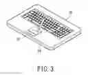 Fig. 04 - Keyboard apparatus integrated with combined touch input module