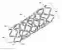 Fig. 01 - Flexible stent having protruding hinges