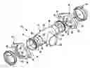 Fig. 01 - Intake manifold and collar with interlocking molded seals
