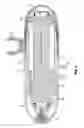 Fig. 04 - Transverse Mounted In-Line Shower Filter