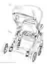 Fig. 01 - Stroller and brake mechanism thereof