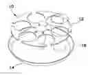Fig. 01 - DETACHABLE SUPPORT AND SERVING TRAY