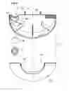 Fig. 07 - Filter end cap assembly with bypass valve