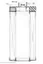Fig. 11 - Filter end cap assembly with bypass valve