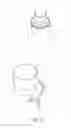Fig. 14 - PET PREFORM FOR A TRANSIENTLY-EXTANT DRINK BOTTLE