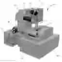 Fig. 01 - Wire-cut electric discharge machine having workpiece measuring mechanism