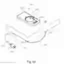Fig. 24 - Grommet assembly associated with work surfaces for heating and cooling liquids