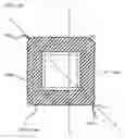 Fig. 26 - Die pad package with a concave portion in the sealing resin