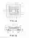 Fig. 02 - Semiconductor device having a first conductive member connecting a chip to a wiring board pad and a second conductive member connecting the wiring board pad to a land on an insulator covering the chip and the wiring board