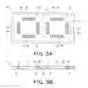 Fig. 04 - Semiconductor device having a first conductive member connecting a chip to a wiring board pad and a second conductive member connecting the wiring board pad to a land on an insulator covering the chip and the wiring board