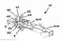 Fig. 01 - Combined trailer hitch coupler guide and securement assembly and method