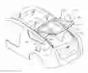 Fig. 01 - Spoiler for rear hatch closure assembly