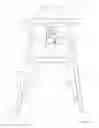 Fig. 03 - HIGH CHAIR WITH FOLDING LEGS