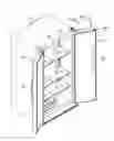 Fig. 01 - Refrigerator having gap adjuster