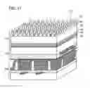 Fig. 12 - Field emission display with antireflective layer