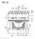 Fig. 13 - Field emission display with antireflective layer
