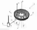 Fig. 01 - Magnetic device for determination of angular position in a multiphase rotary electrical machine
