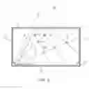Fig. 03 - Touch screen apparatus for determining accurate touch point coordinate pair
