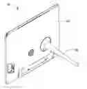 Fig. 01 - Stand fixing mechanism and electronic device using the same