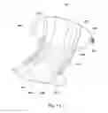 Fig. 13 - Fastening member comprising shaped tab