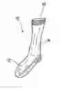 Fig. 01 - METHOD FOR EVALUATING THE HOLD ON A LOWER LIMB OF A KNITTED ELASTIC VEIN COMPRESSION ORTHOSIS