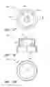 Fig. 35 - Adaptors for removing medicinal fluids from vials