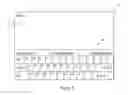Fig. 08 - Reduced keyboard with prediction solutions when input is a partial sliding trajectory